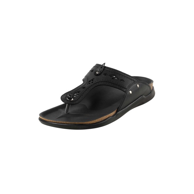 Mochi Men Black Casual Slippers (SKU: 16-1264-11-42)