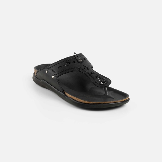 Mochi Men Black Casual Slippers (SKU: 16-1264-11-42)