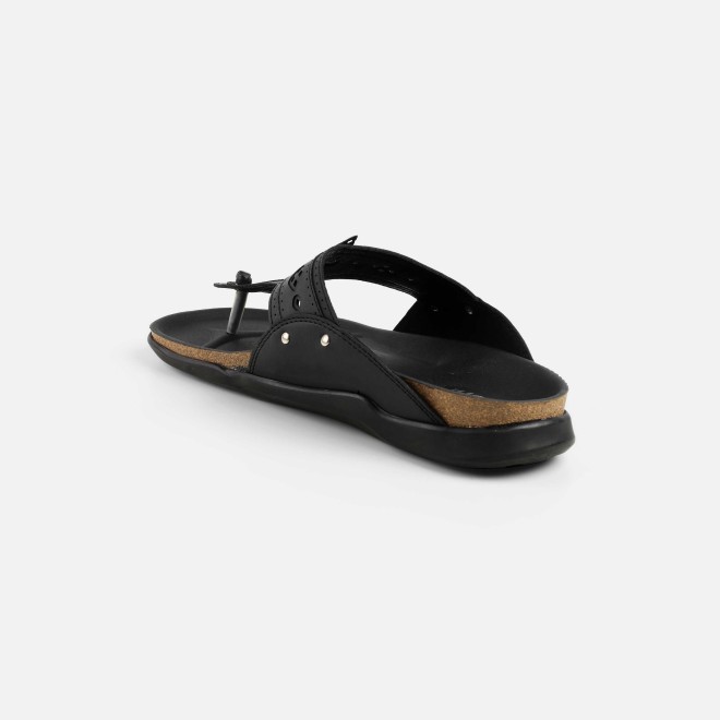 Mochi Men Black Casual Slippers (SKU: 16-1264-11-42)