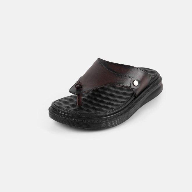 Mochi Men Brown Casual Slip Ons (SKU: 16-1286-12-41)