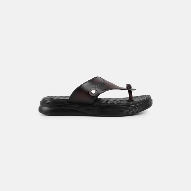 Mochi Men Brown Casual Slip Ons (SKU: 16-1286-12-41)