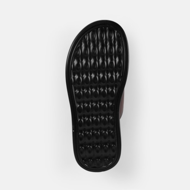Mochi Men Brown Casual Slip Ons (SKU: 16-1286-12-41)
