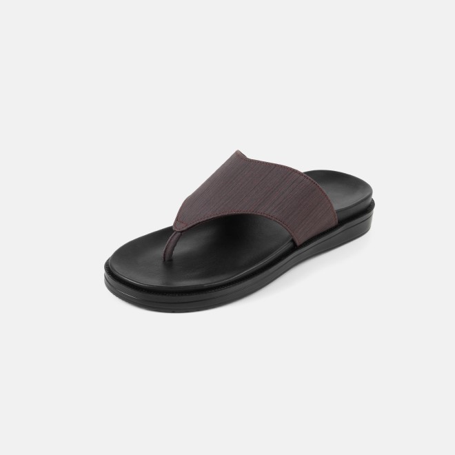 Mochi Men Brown Casual Slippers (SKU: 16-1300-12-39)