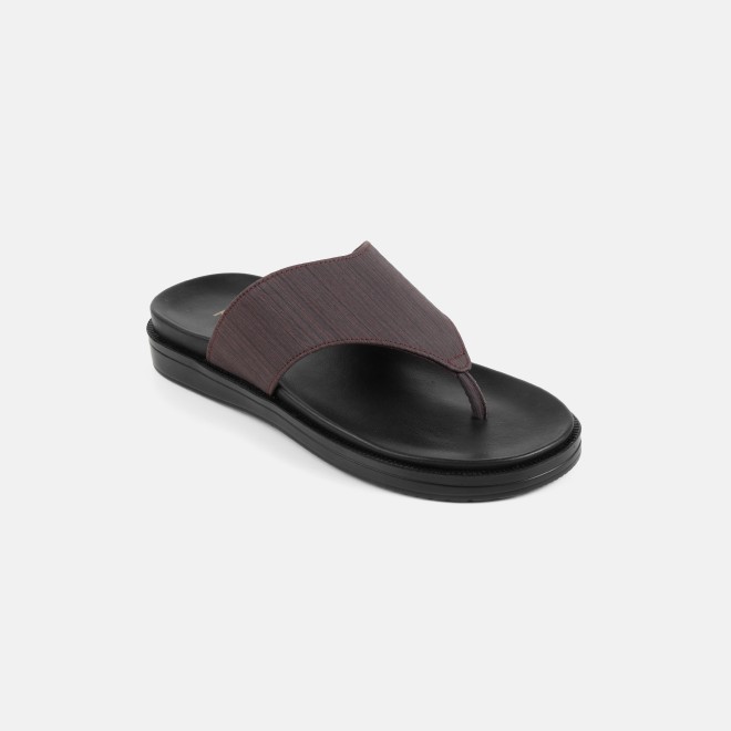 Mochi Men Brown Casual Slippers (SKU: 16-1300-12-39)