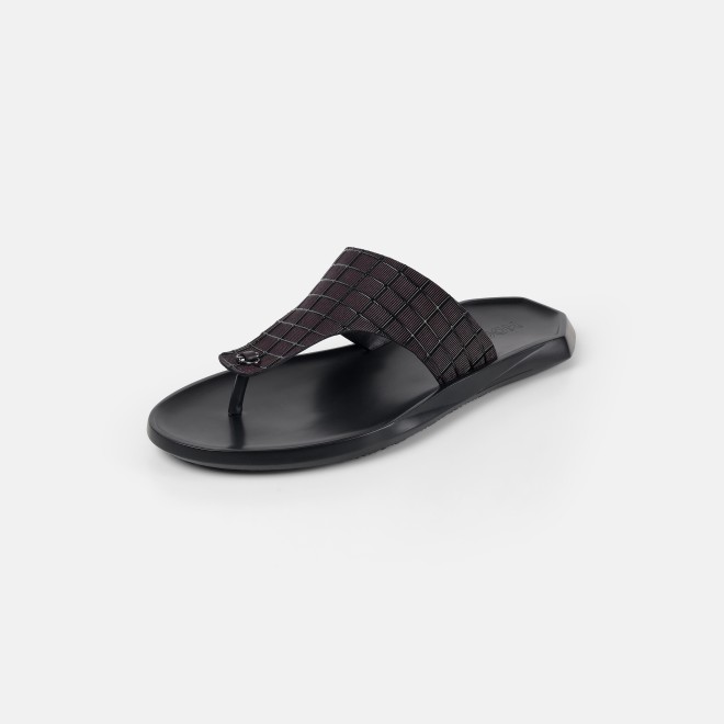 Mochi Men Maroon Casual Slippers (SKU: 16-1314-44-40)