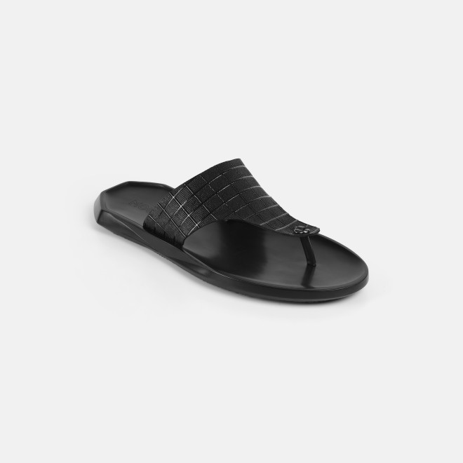 Mochi Men Black Casual Slippers (SKU: 16-1314-11-40) Mochi Men Black Casual Slippers (SKU: 16-1314-11-40)