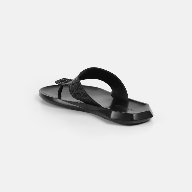 Mochi Men Black Casual Slippers (SKU: 16-1314-11-40) Mochi Men Black Casual Slippers (SKU: 16-1314-11-40)