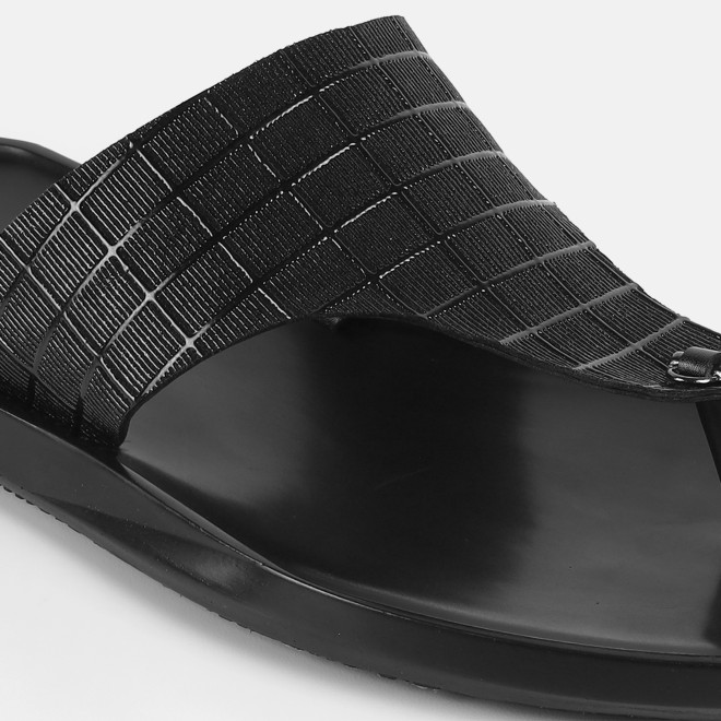Mochi Men Black Casual Slippers (SKU: 16-1314-11-40) Mochi Men Black Casual Slippers (SKU: 16-1314-11-40)