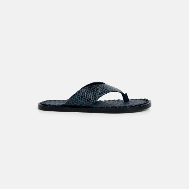 Mochi Men Blue Casual Slippers (SKU: 16-1317L-45-46)