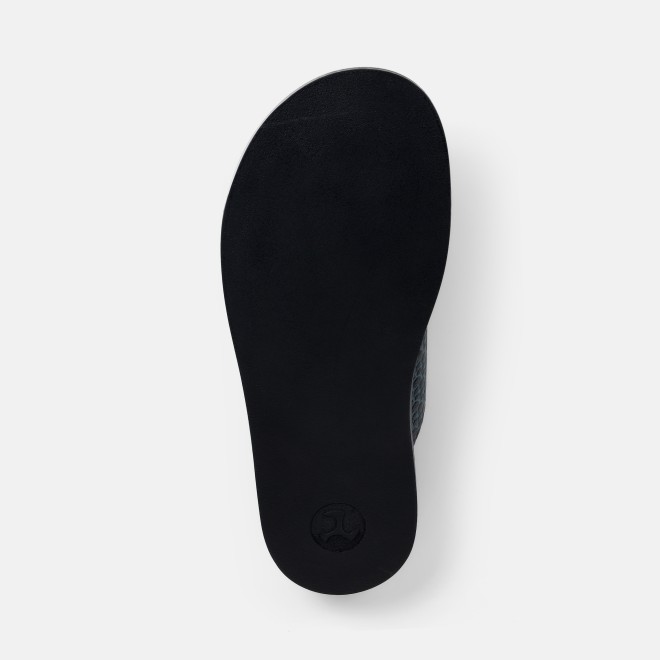Mochi Men Blue Casual Slippers (SKU: 16-1317L-45-46)