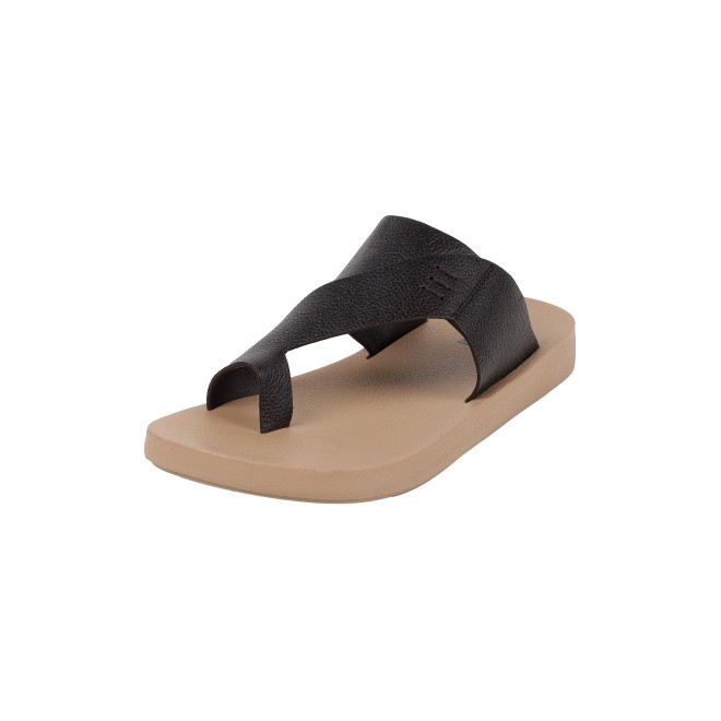 Mochi Men Brown Casual Slippers (SKU: 16-1319-12-40)