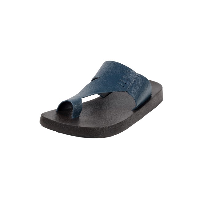 Mochi Men Blue Casual Slippers (SKU: 16-1319-45-40)