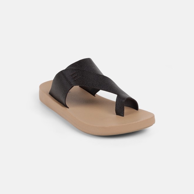 Mochi Men Brown Casual Slippers (SKU: 16-1319-12-40)