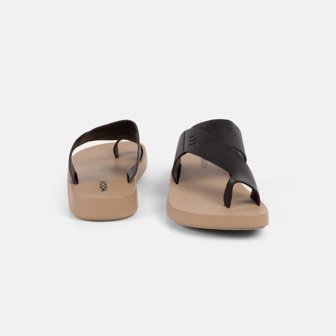Mochi Men Brown Casual Slippers (SKU: 16-1319-12-40)