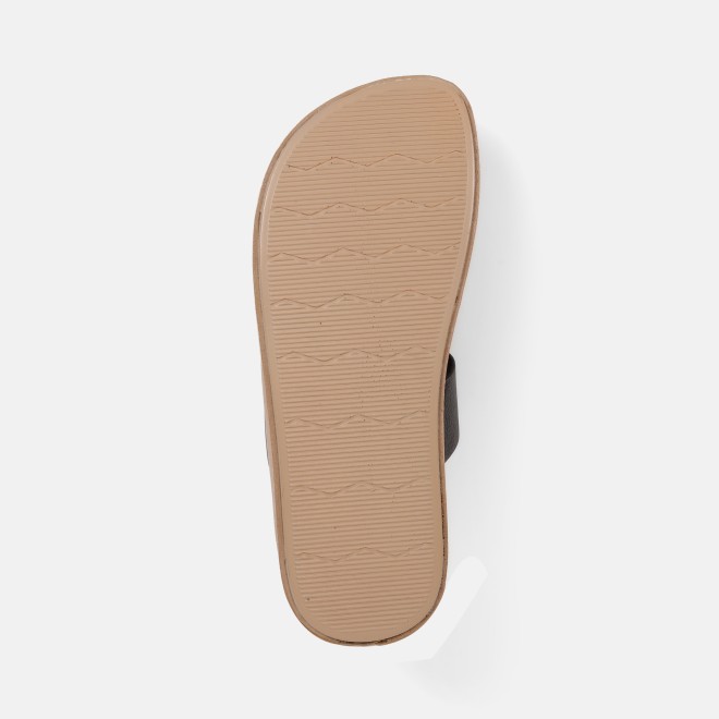 Mochi Men Brown Casual Slippers (SKU: 16-1319-12-40)