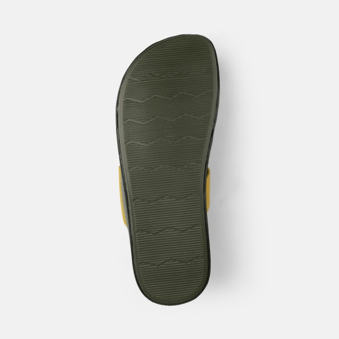 Mochi Men Yellow Casual Slippers (SKU: 16-1319-33-40)