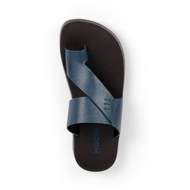 Mochi Men Blue Casual Slippers (SKU: 16-1319-45-40)