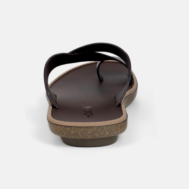 Mochi Men Brown Casual Slippers (SKU: 16-1320-12-40)