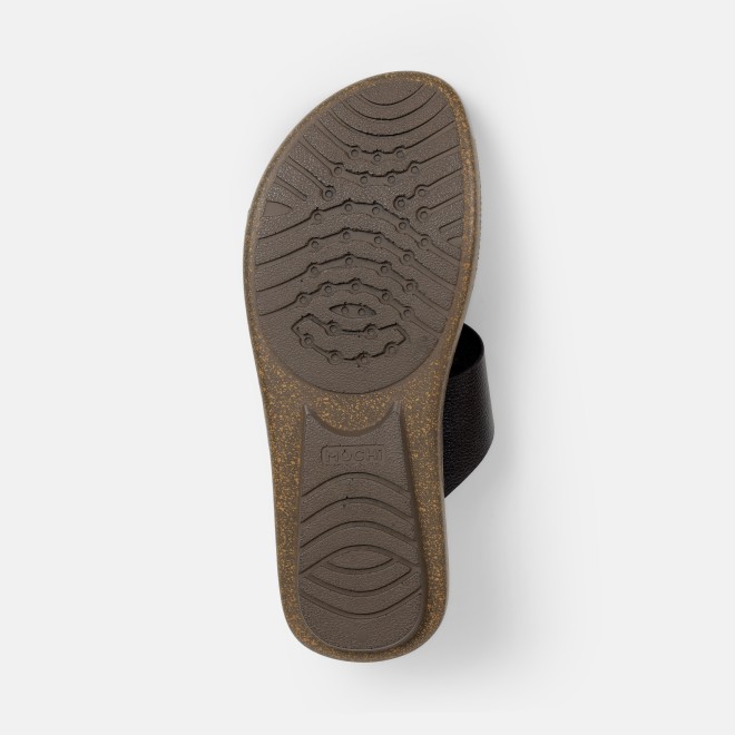 Mochi Men Brown Casual Slippers (SKU: 16-1320-12-40)