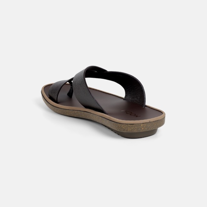 Mochi Men Brown Casual Slippers (SKU: 16-1320-12-40)