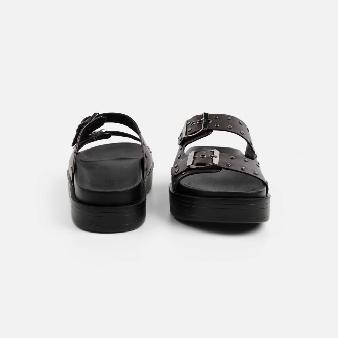 Mochi Men Brown Casual Slippers (SKU: 16-1322-12-42)