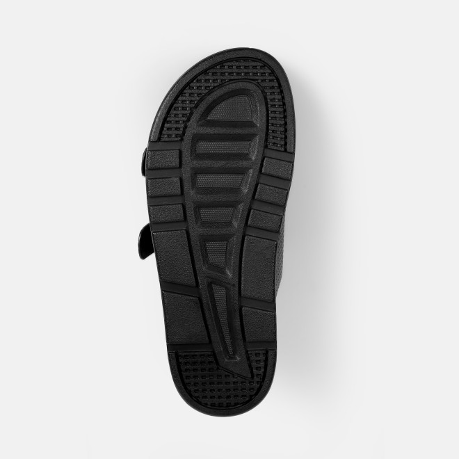 Mochi Men Black Casual Slippers (SKU: 16-1324-11-43)
