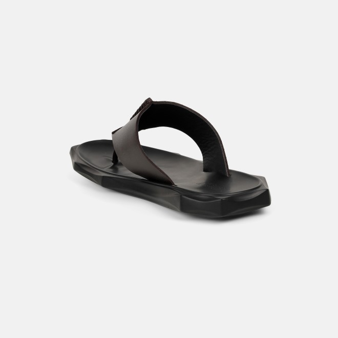 Mochi Men Brown Casual Slippers (SKU: 16-1325-12-40)