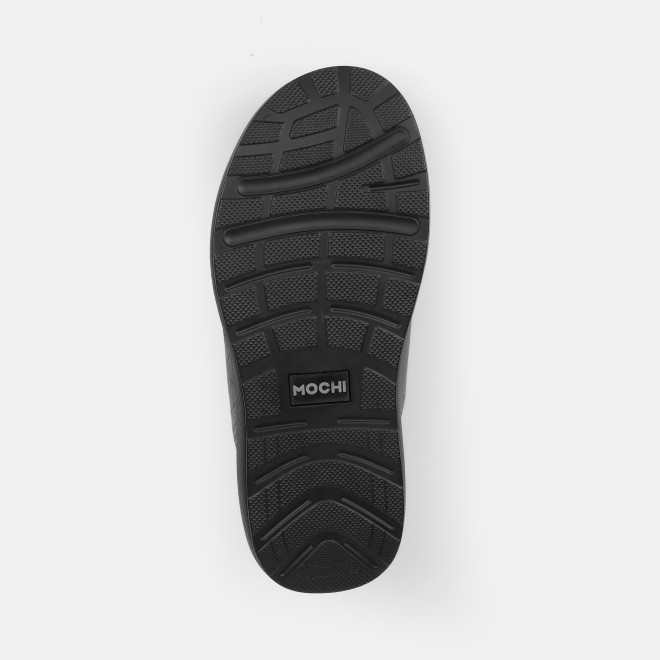 Mochi Men Black Casual Slippers (SKU: 16-1343-11-40)