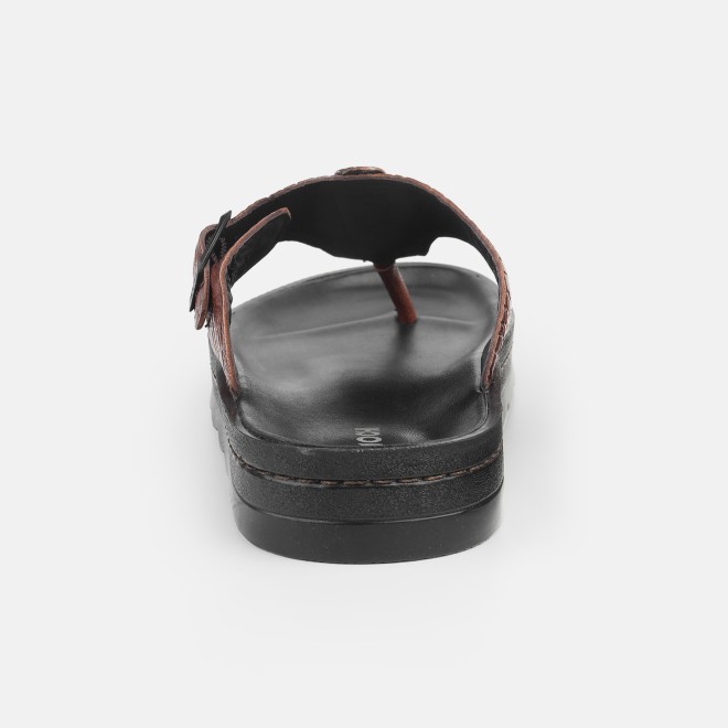 Mochi Men Tan Casual Slippers (SKU: 16-1371-23-40)