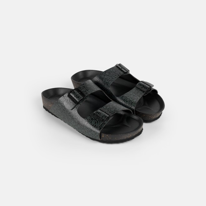Mochi Men Olive Casual Slippers (SKU: 16-1374-49-40)