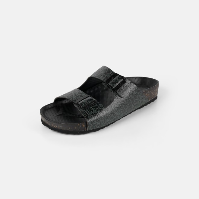 Mochi Men Olive Casual Slippers (SKU: 16-1374-49-40)