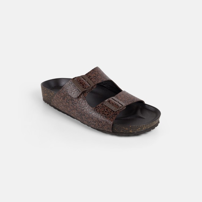 Mochi Men Tan Casual Slippers (SKU: 16-1374-23-40)
