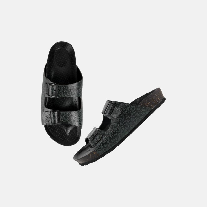 Mochi Men Olive Casual Slippers (SKU: 16-1374-49-40)