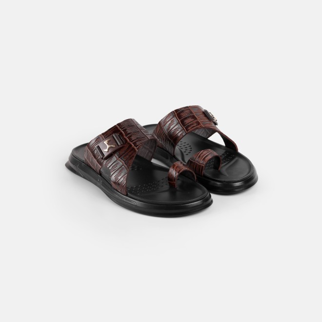 Mochi Men Brown Casual Slippers (SKU: 16-1381-12-40) Mochi Men Brown Casual Slippers (SKU: 16-1381-12-40)