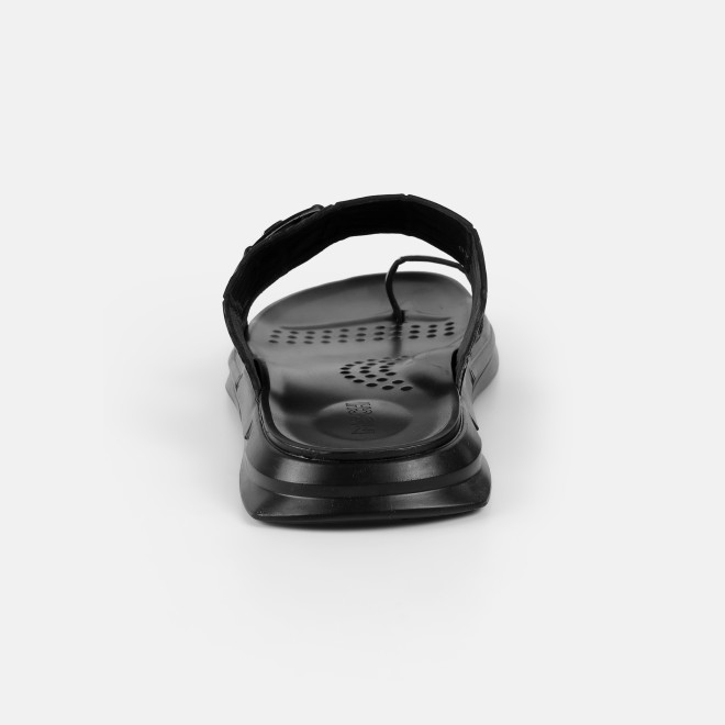 Mochi Men Black Casual Slippers (SKU: 16-1381-11-40) Mochi Men Black Casual Slippers (SKU: 16-1381-11-40)