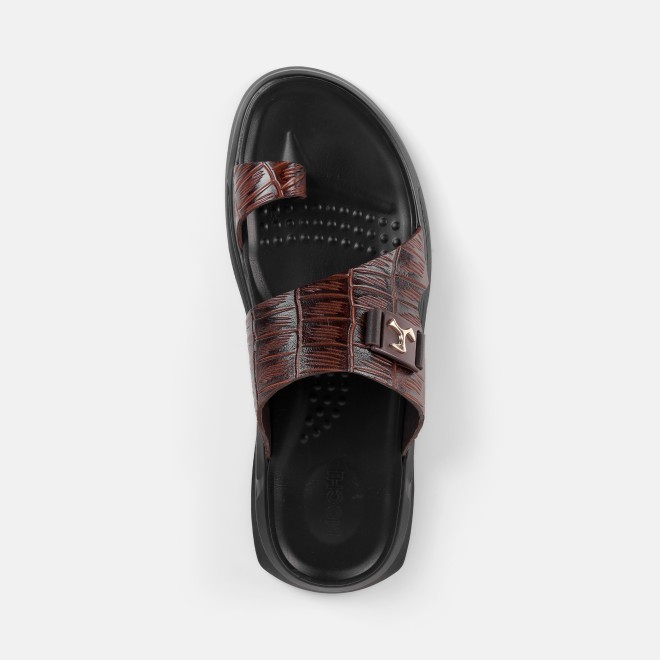 Mochi Men Brown Casual Slippers (SKU: 16-1381-12-40) Mochi Men Brown Casual Slippers (SKU: 16-1381-12-40)