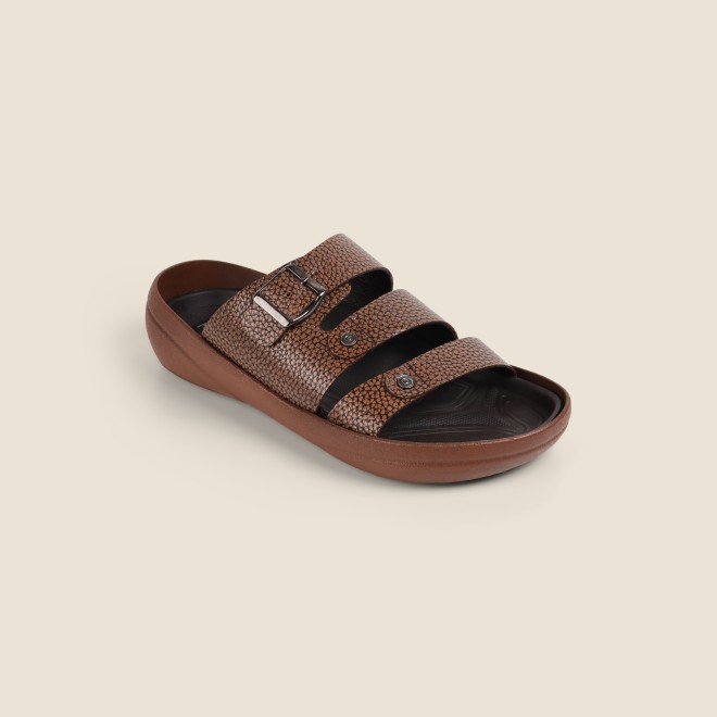 Mochi Men Brown Casual Slippers (SKU: 16-1391-12-40) Mochi Men Brown Casual Slippers (SKU: 16-1391-12-40)