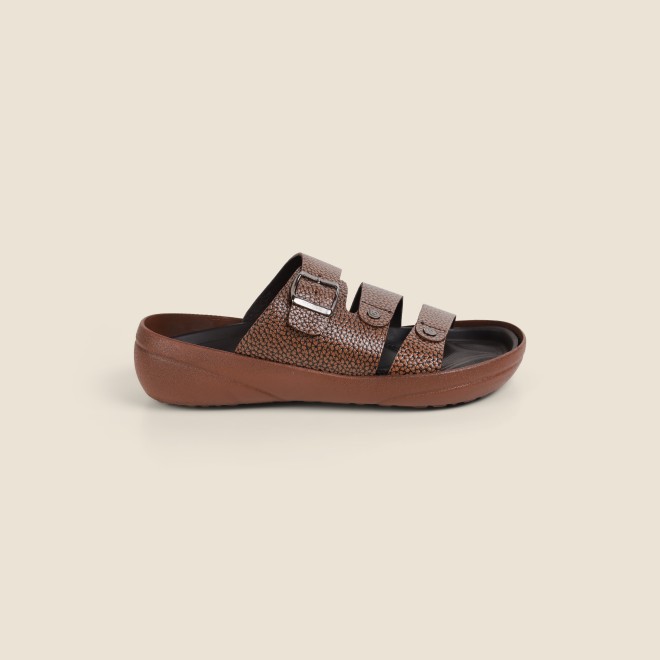 Mochi Men Brown Casual Slippers (SKU: 16-1391-12-40) Mochi Men Brown Casual Slippers (SKU: 16-1391-12-40)