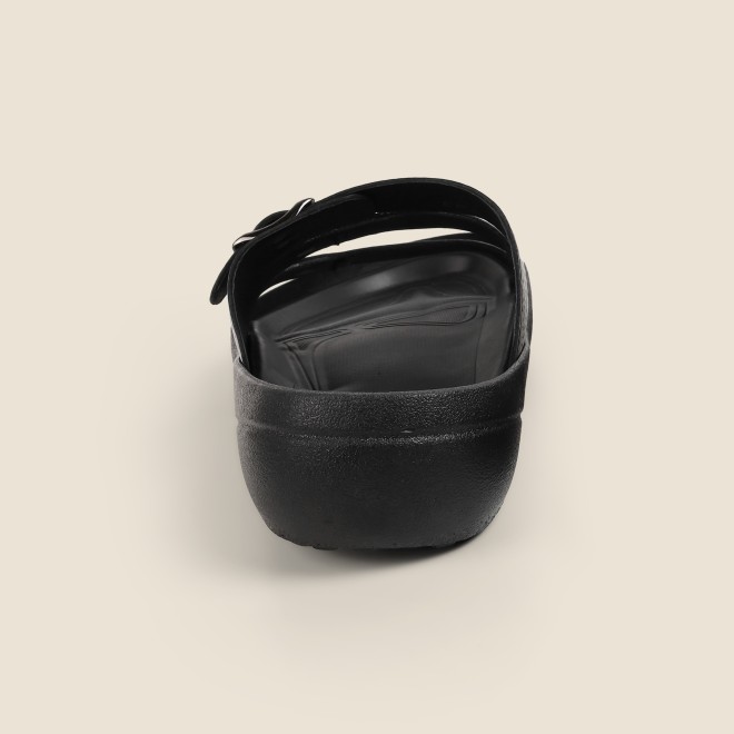 Mochi Men Black Casual Slippers (SKU: 16-1391-11-40) Mochi Men Black Casual Slippers (SKU: 16-1391-11-40)