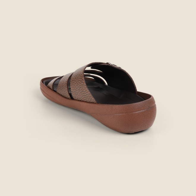 Mochi Men Brown Casual Slippers (SKU: 16-1391-12-40) Mochi Men Brown Casual Slippers (SKU: 16-1391-12-40)