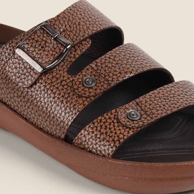 Mochi Men Brown Casual Slippers (SKU: 16-1391-12-40) Mochi Men Brown Casual Slippers (SKU: 16-1391-12-40)