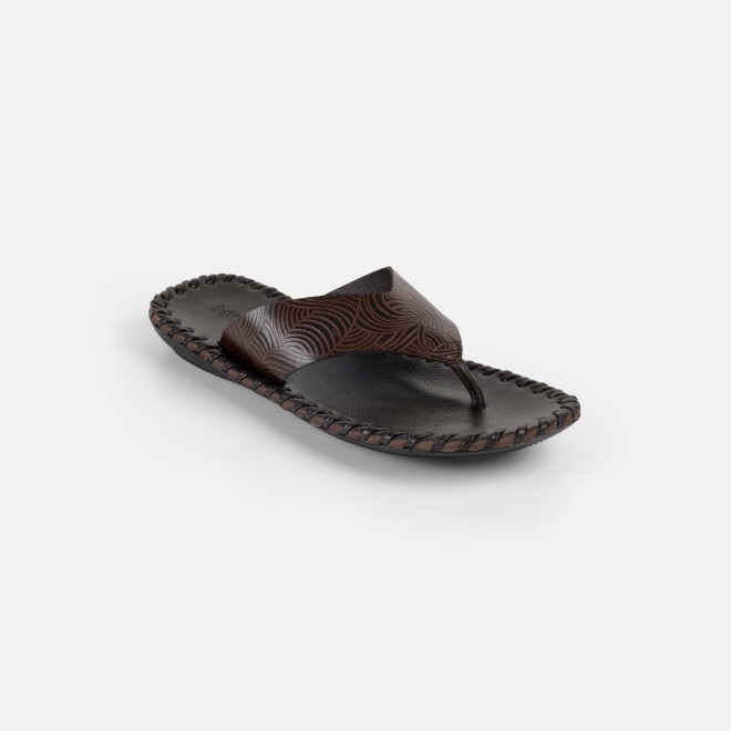 Mochi Men Brown Casual Slippers (SKU: 16-1393-12-40) Mochi Men Brown Casual Slippers (SKU: 16-1393-12-40)