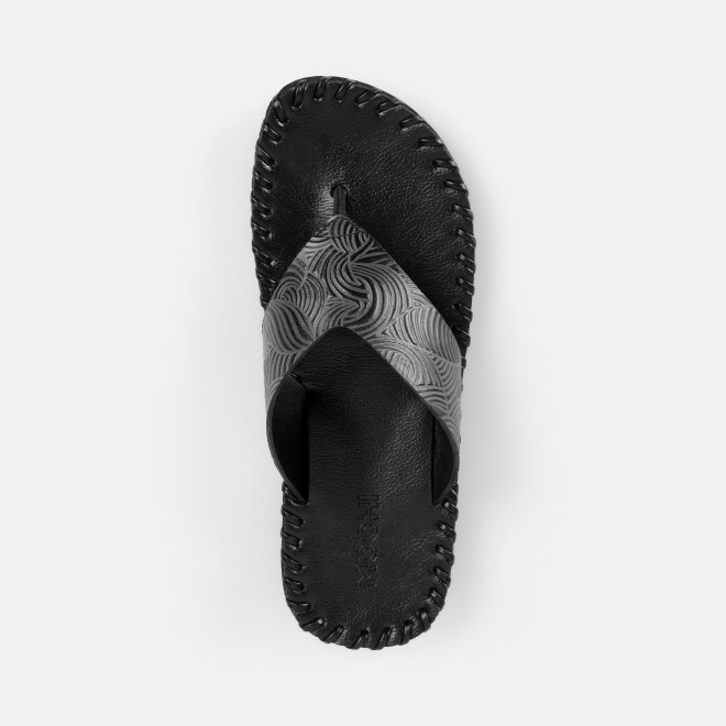 Mochi Men Grey Casual Slippers (SKU: 16-1393-14-40)