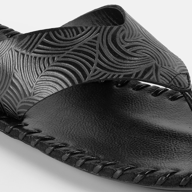 Mochi Men Grey Casual Slippers (SKU: 16-1393-14-40)