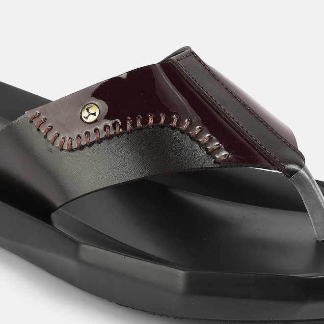 Mochi Men Brown Casual Slippers (SKU: 16-1406-12-40)