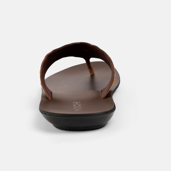 Mochi Men Tan Casual Slippers (SKU: 16-1413-23-40)
