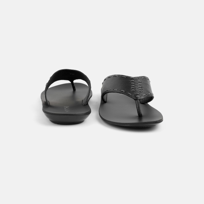 Mochi Men Black Casual Slippers (SKU: 16-1413-11-40) Mochi Men Black Casual Slippers (SKU: 16-1413-11-40)