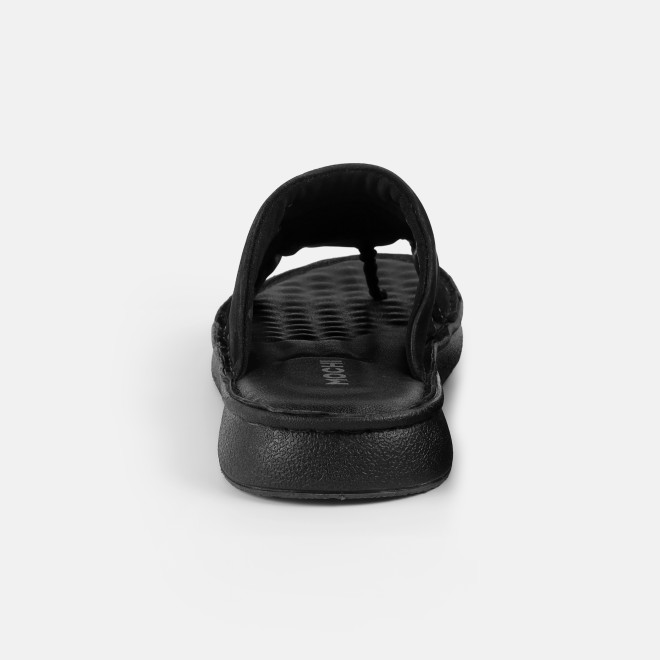 Mochi Men Black Casual Slippers (SKU: 16-1428-11-40)