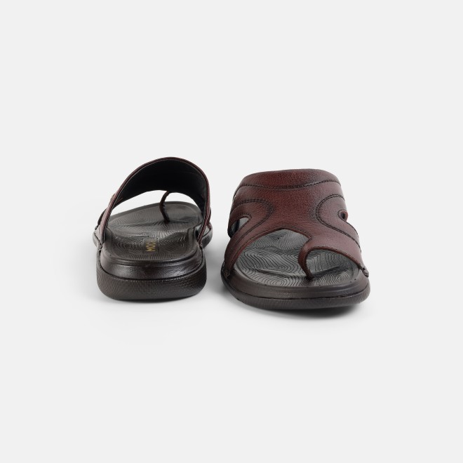 Mochi Men Wine Casual Slippers (SKU: 16-1429-58-40)