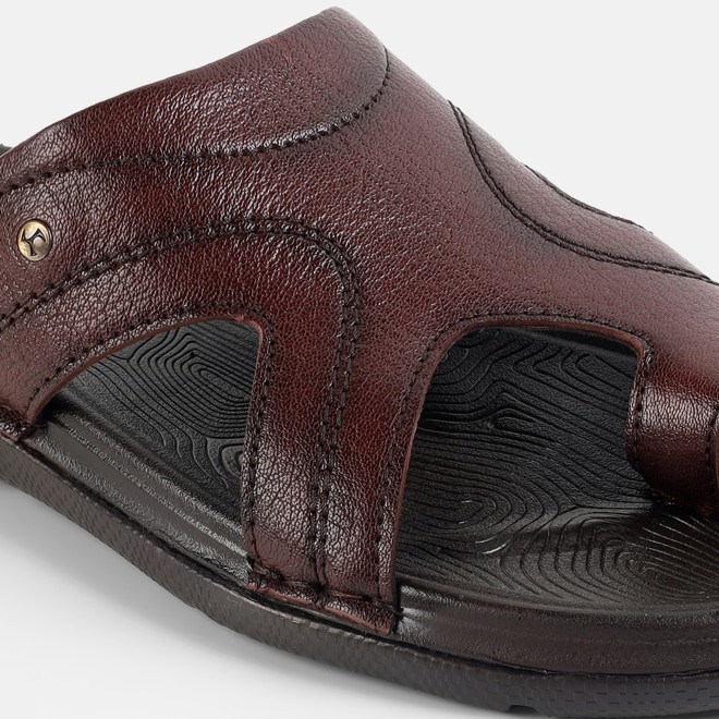Mochi Men Wine Casual Slippers (SKU: 16-1429-58-40)
